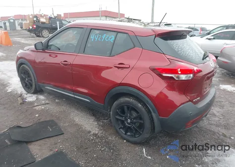2020 Nissan Kicks Sr Xtronic Cvt z USA, uszkodzony, nr VIN 3N1CP5DVXLL521572